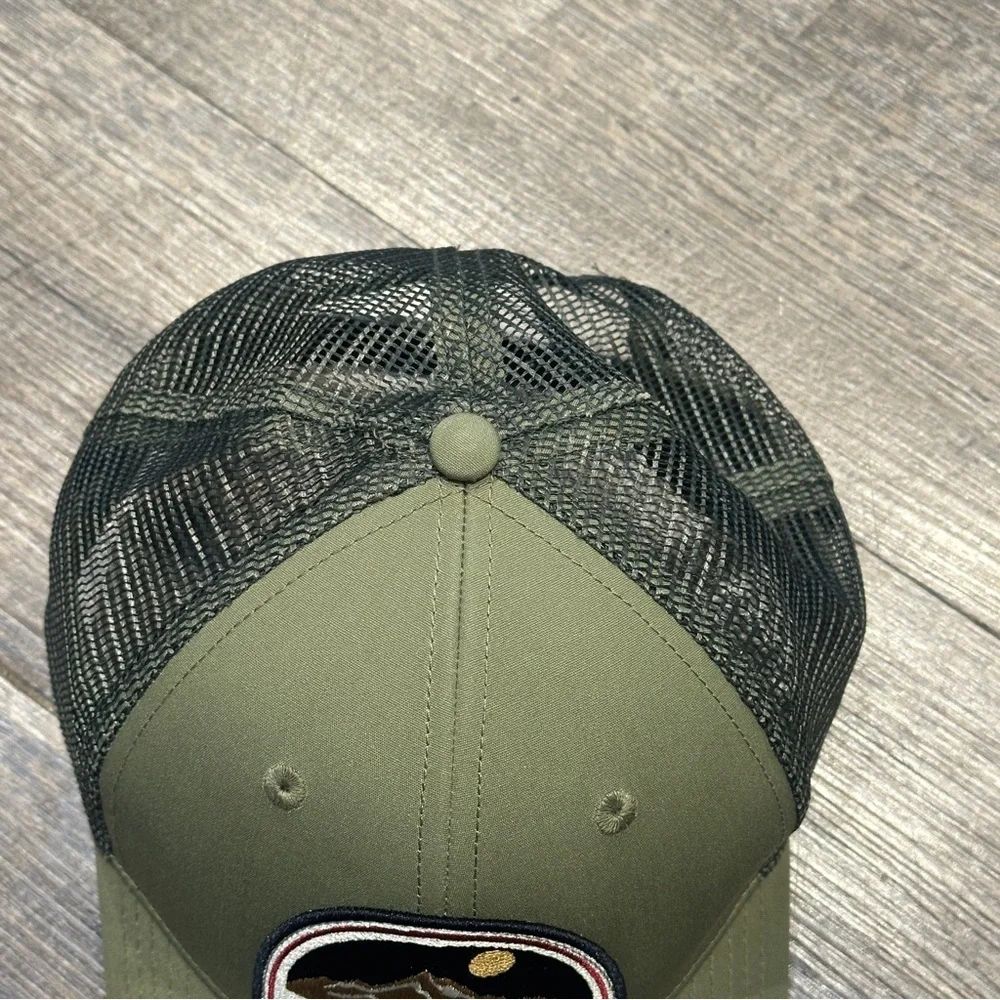 Fjällräven Green Trucker Hat Badge Langtradarkeps NWOT